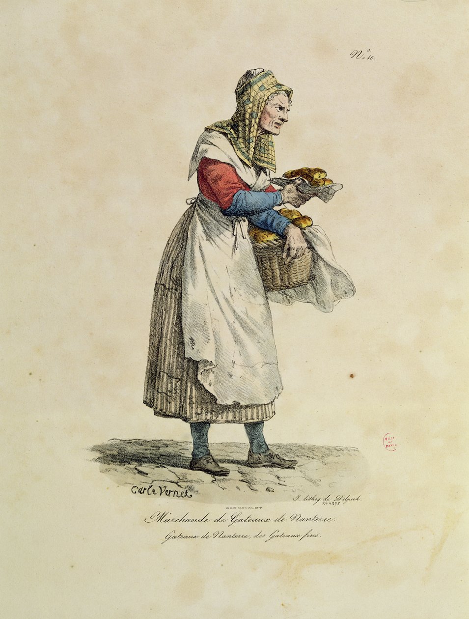 The Nanterre Cake Seller, nummer 10 från 