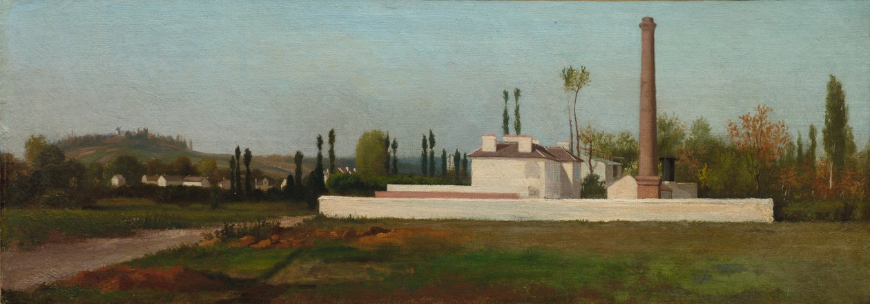Industrianläggning av Antoine Chintreuil