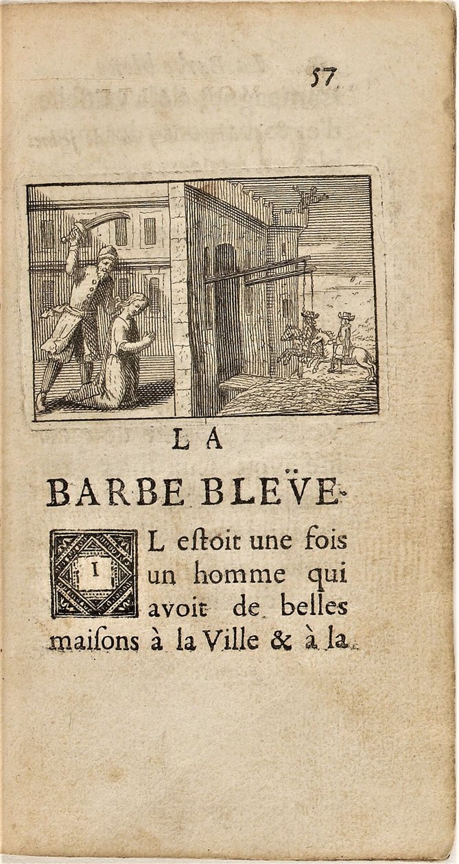 Antoine Clouzier - Blåskägget (Charles Perrault, Les Contes de ma mère l