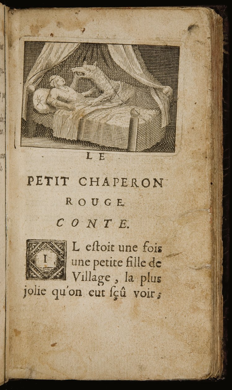 Titelsida från "Stories or Tales of the Past. With Moralites" av Charles Perrault, Paris: Claude Barbin, 1697 av Antoine Clouzier