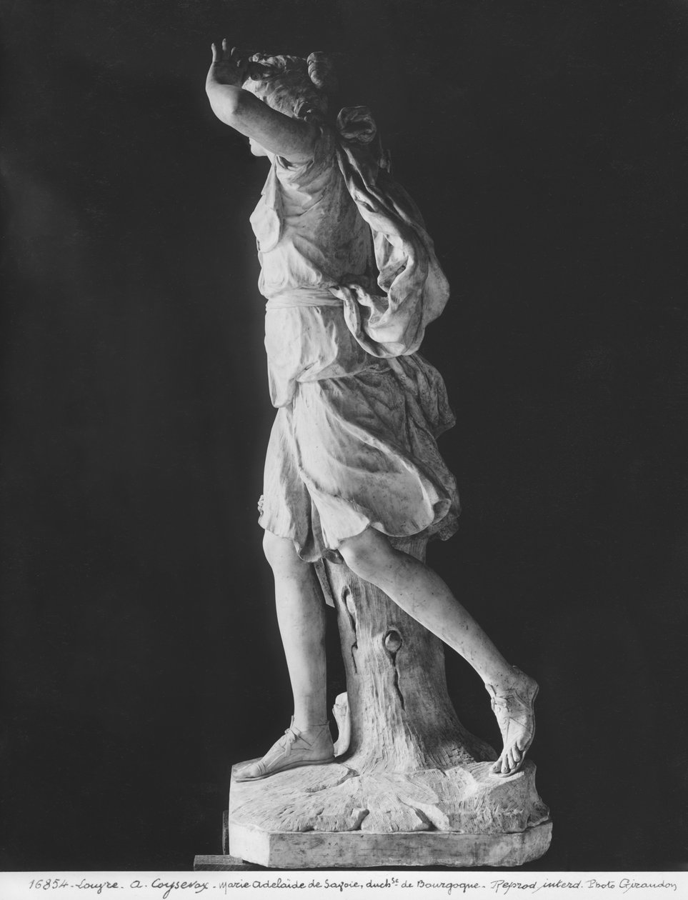 Marie-Adelaide de Savoie, hertiginna av Bourgogne, som jägaren Diana, 1709 (se även 209277, 346030, 346031) (marmor) av Antoine Coysevox