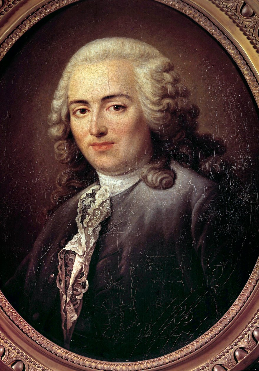 Porträtt av Anne Robert Jacques Turgot (1727-1781) Minister Målning av Antoine Graincourt (1748-1823) 1700-talet sön. 0,54x0,64 m av Antoine Graincourt