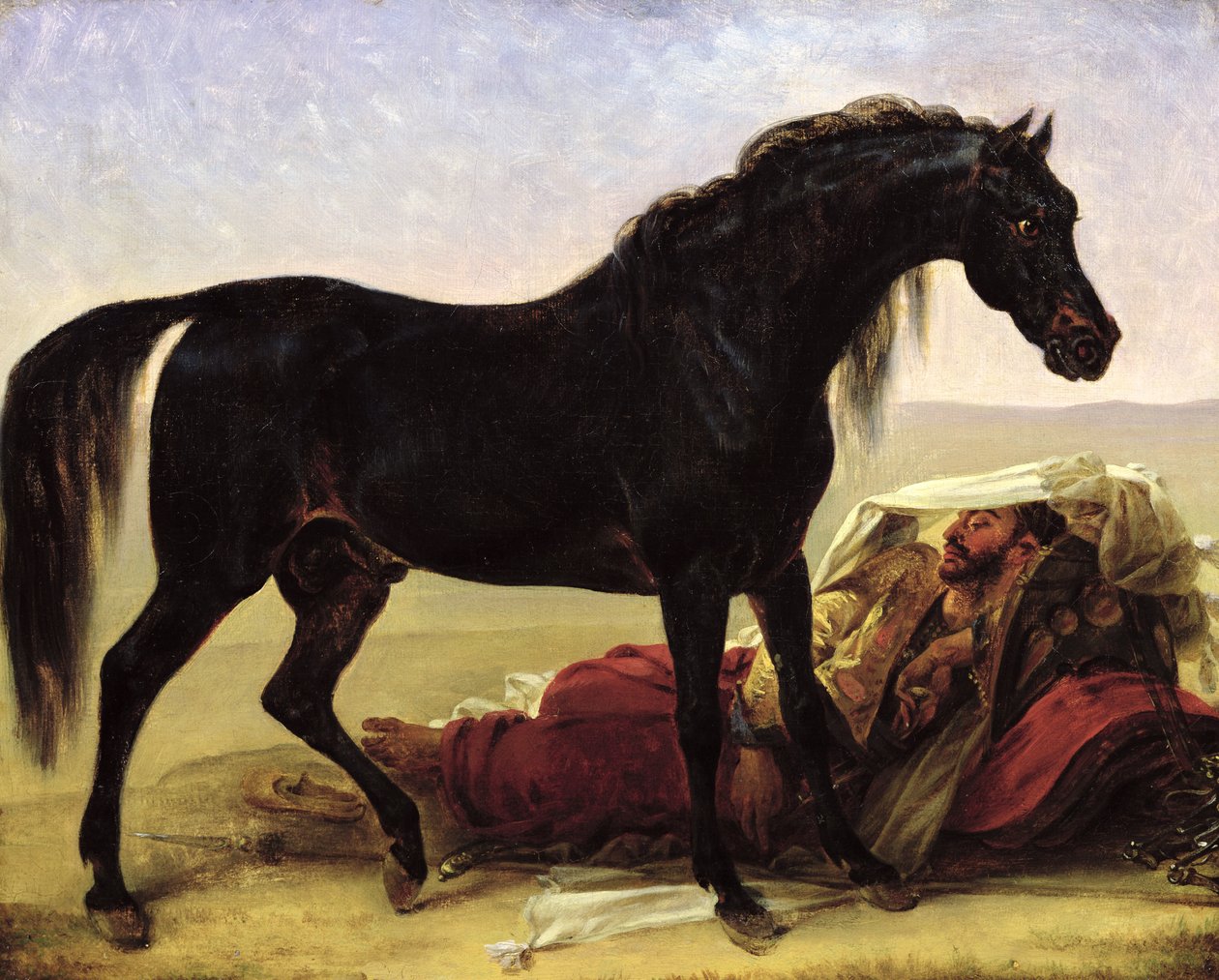 En arabisk häst av Antoine Jean Gros
