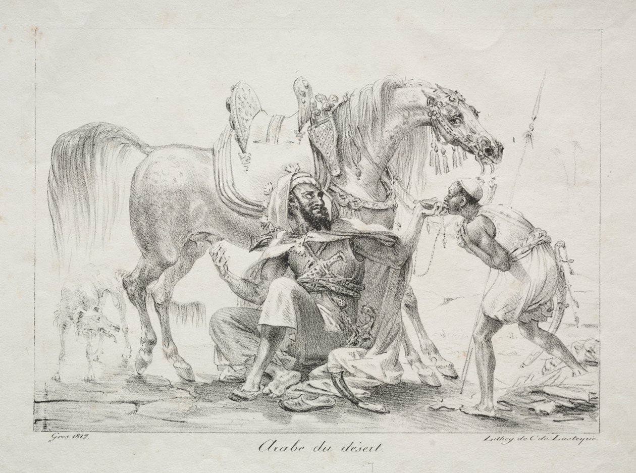 Arab av öknen av Antoine Jean Gros