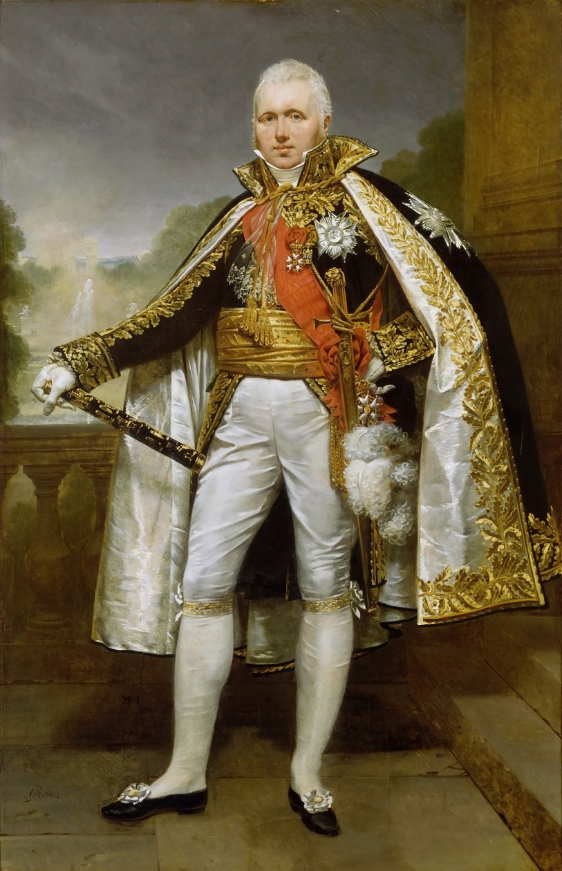 Claude Victor-Perrin, förste hertig de Belluno 1764-1841, marskalk av Frankrike av Antoine Jean Gros
