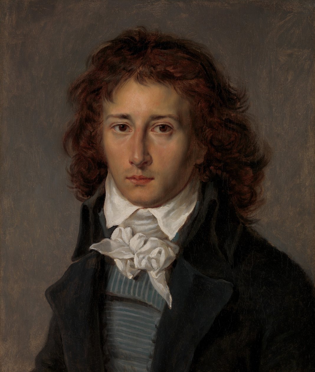 François Gérard 1770-1837, senare baron Gérard, ca. 1790. av Antoine Jean Gros