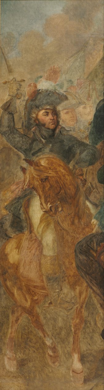 General Jean-Baptiste Kléber (skiss för "Slaget vid pyramiderna") av Antoine Jean Gros