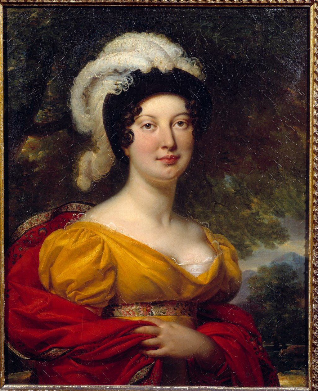 Porträtt av Marechal Lannes, hertiginnan av Montebello Målning av Antoine Jean Gros (1771-1835) Runt 1815 Orleans, Musee des Beaux Arts av Antoine Jean Gros