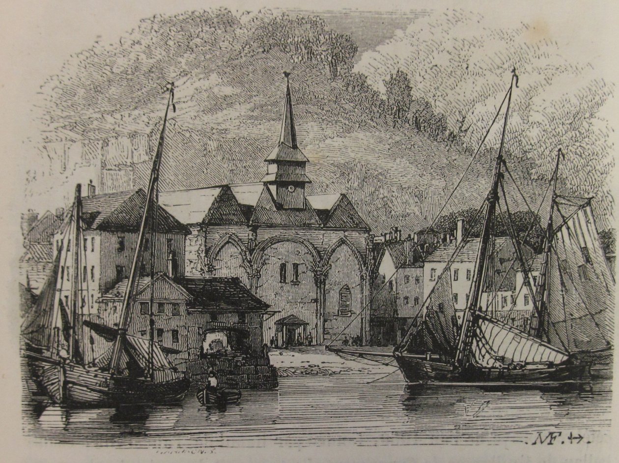 Normandie Jules Janin illustration 130 av Antoine Leon Morel Fatio