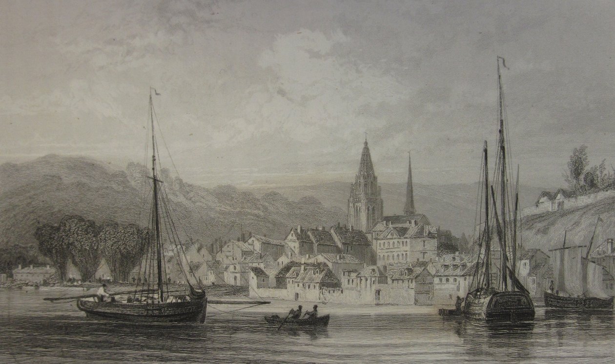 Normandie Jules Janin illustration 136 av Antoine Leon Morel Fatio