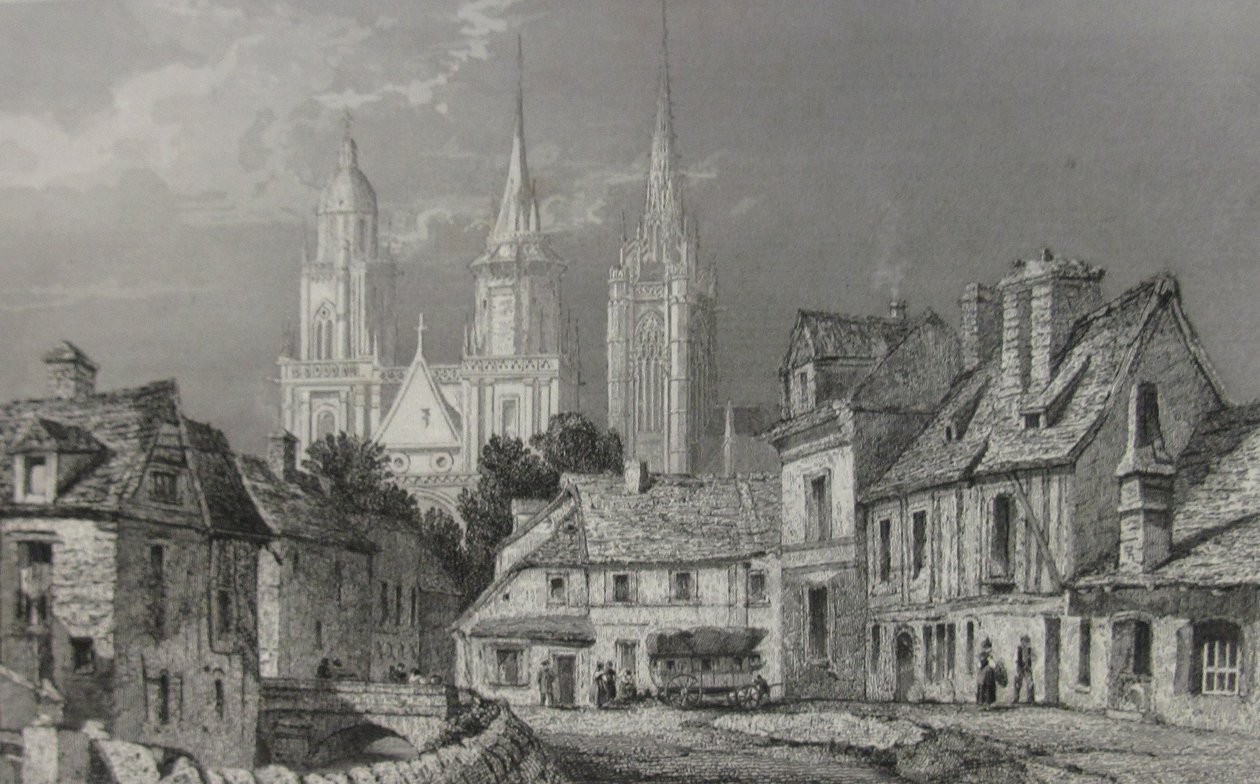Normandie Jules Janin illustration 155 av Antoine Leon Morel Fatio