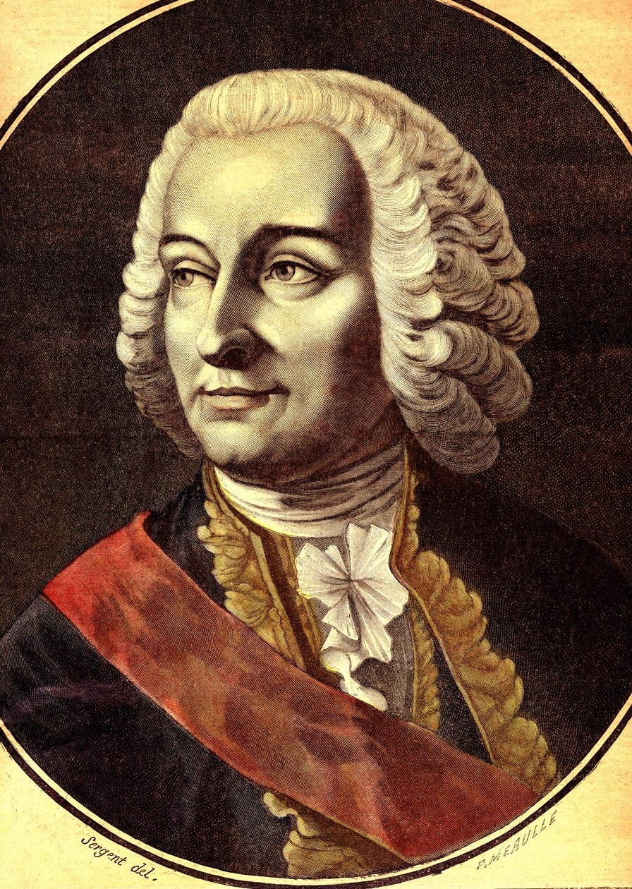 Joseph François, markis av DUPLEIX (gravyr) av Antoine Louis Francois (after) Sergent Marceau