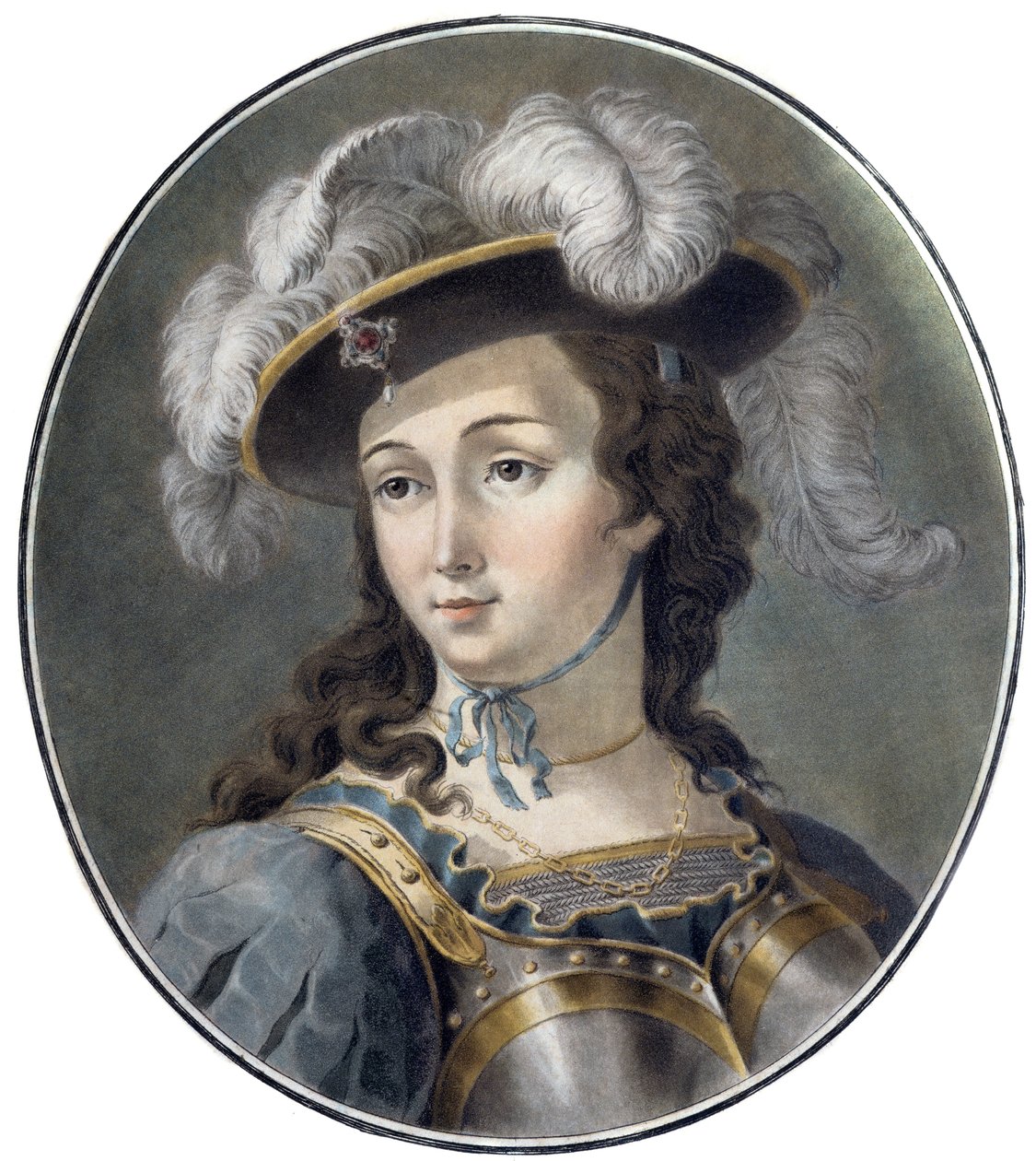 Porträtt av Jeanne d