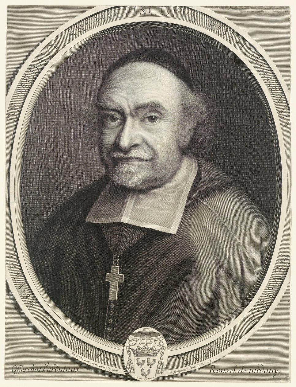 Francois Rouxel de Medavy, ärkebiskop av Rouen av Antoine Masson