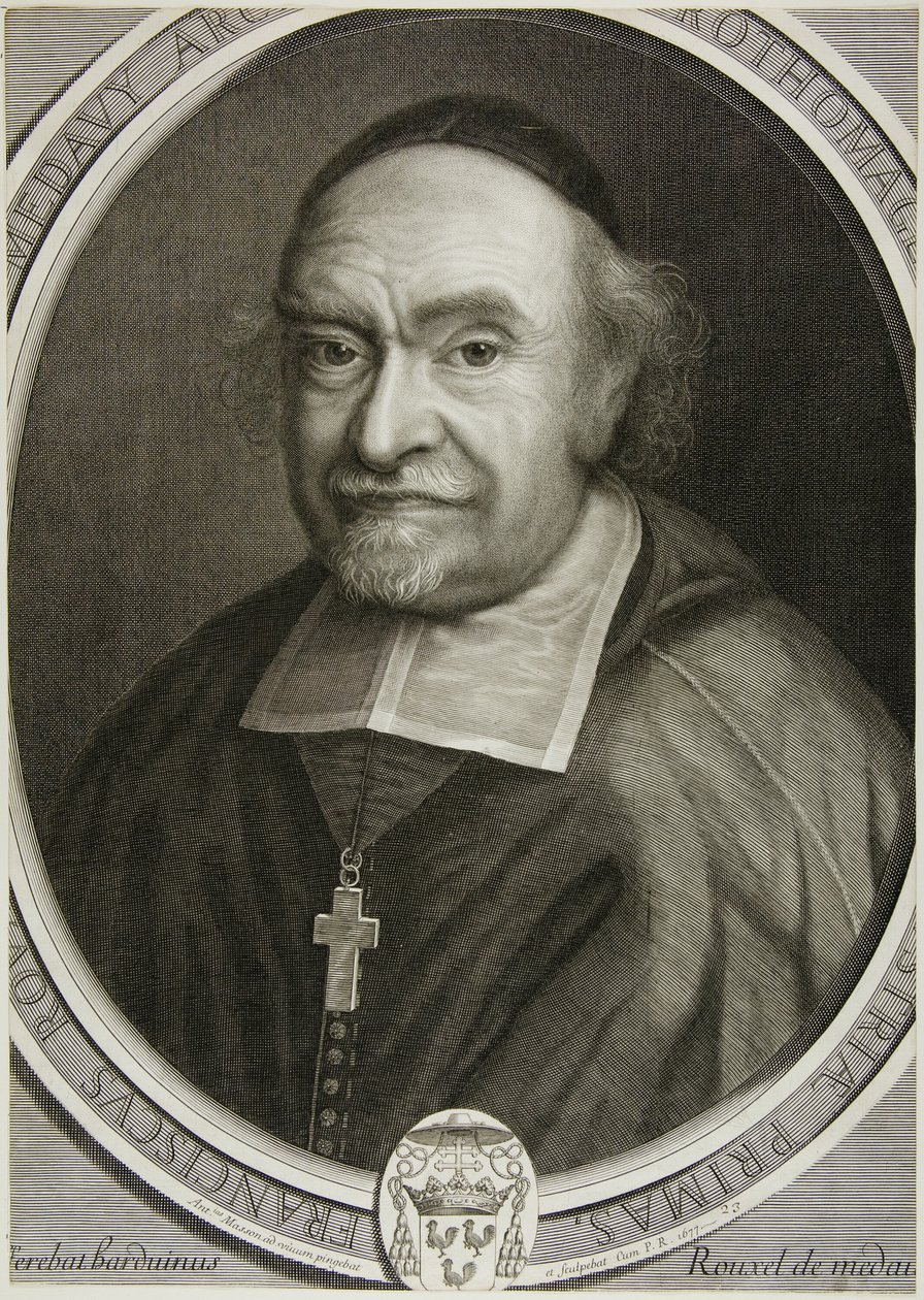 François Rouxel de Medavy, ärkebiskop av Rouen av Antoine Masson