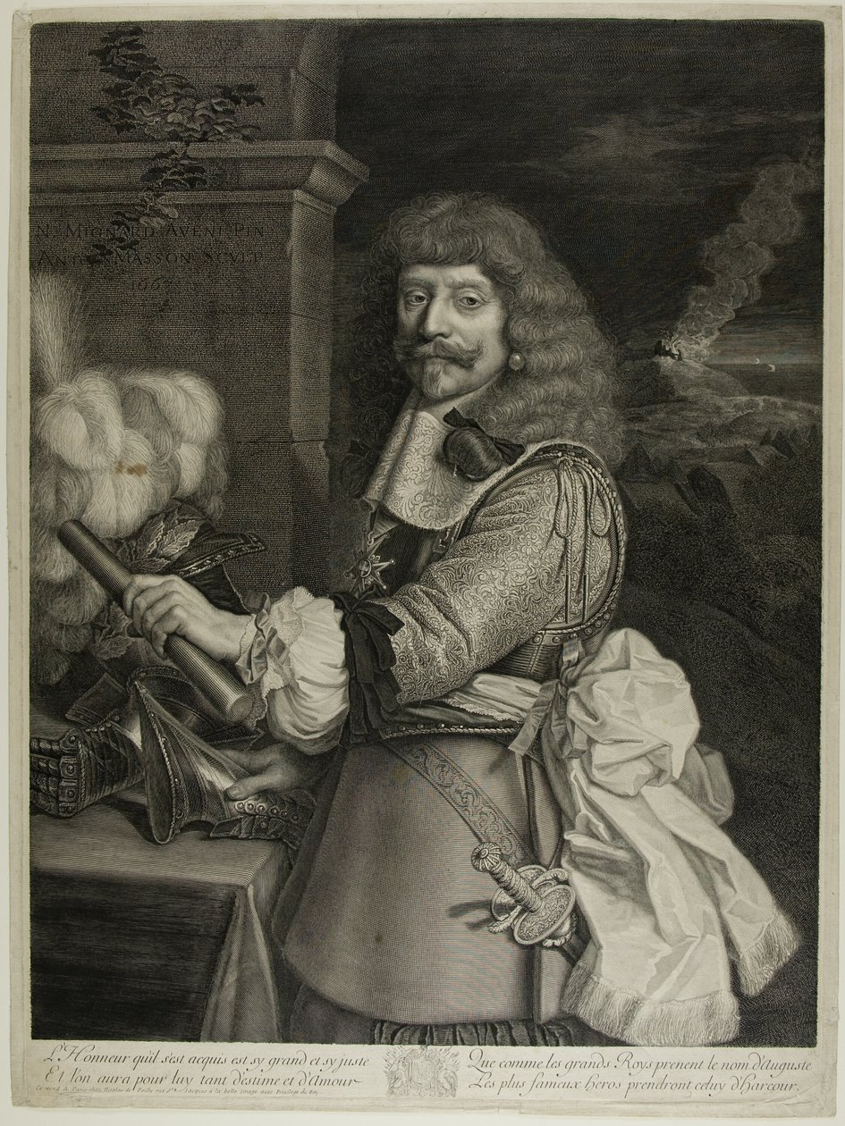 Porträtt av Henri de Lorraine, greve d