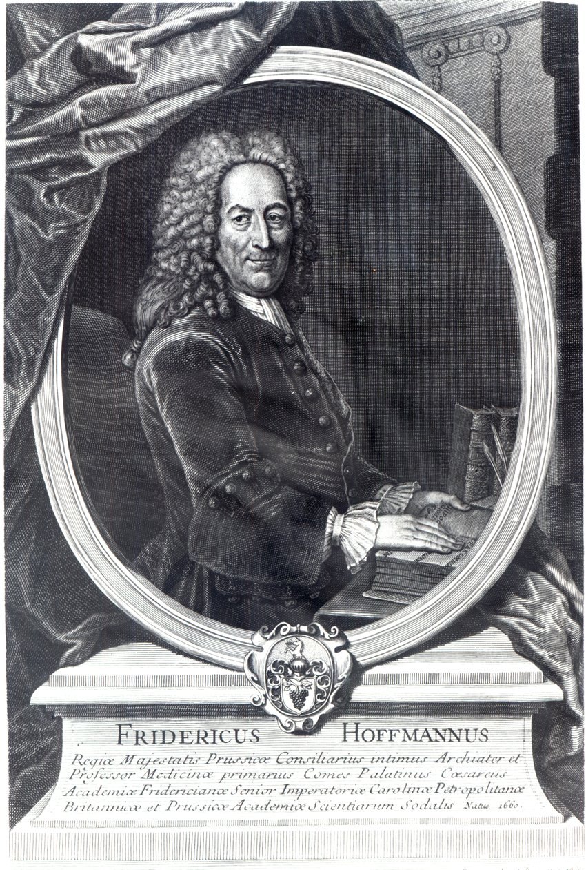 Friedrich Hoffmann, graverad av F.G Wolffgang, 1735 av Antoine Pesne
