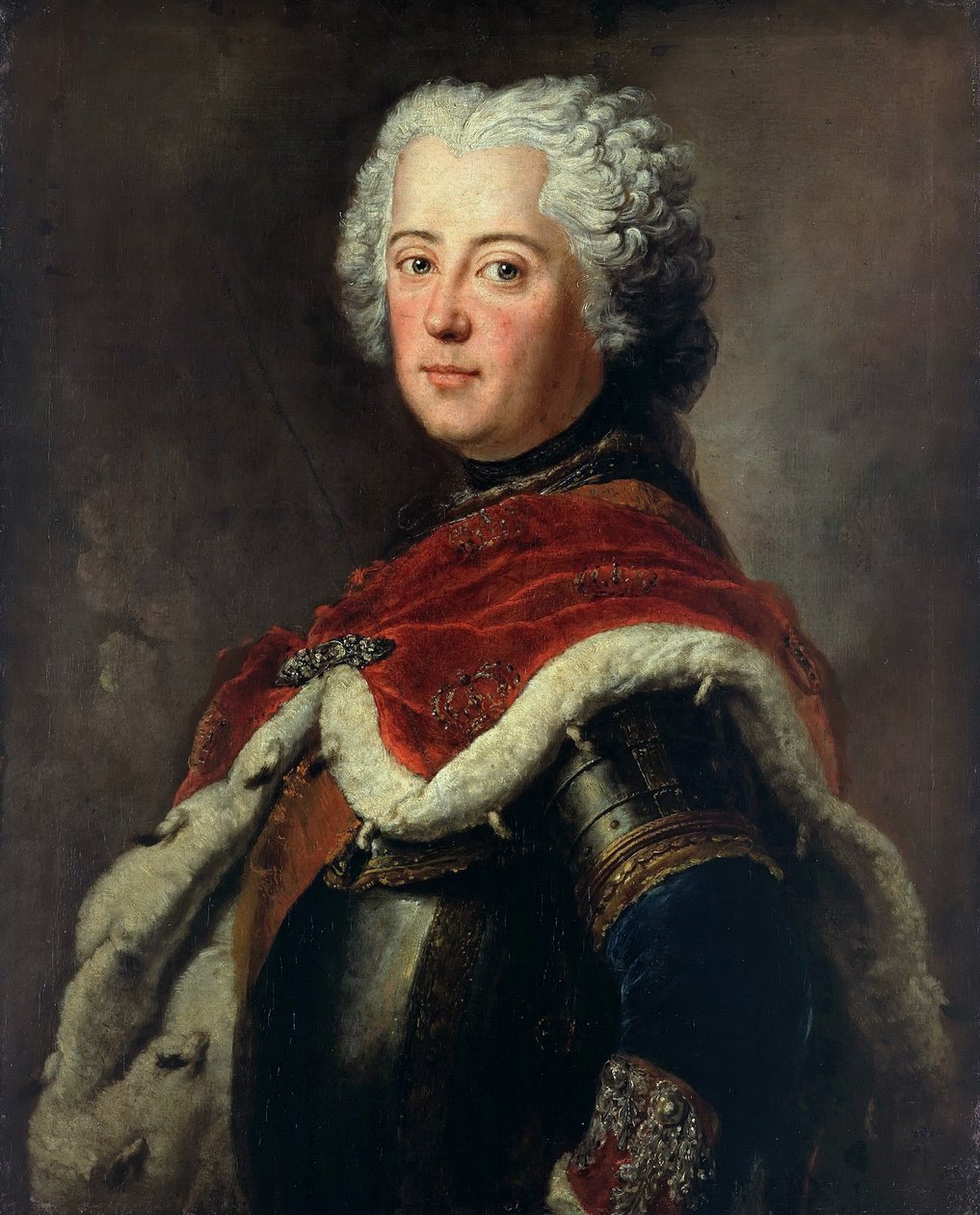 Tyska: Fredrik den store som kronprins Fredrik den store som kronprins av Antoine Pesne