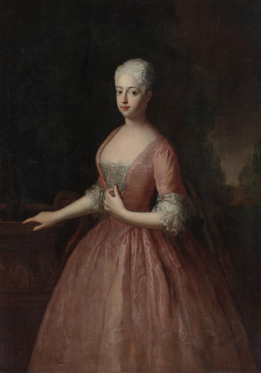 Markgrevinnan Friederike Louise av Antoine Pesne