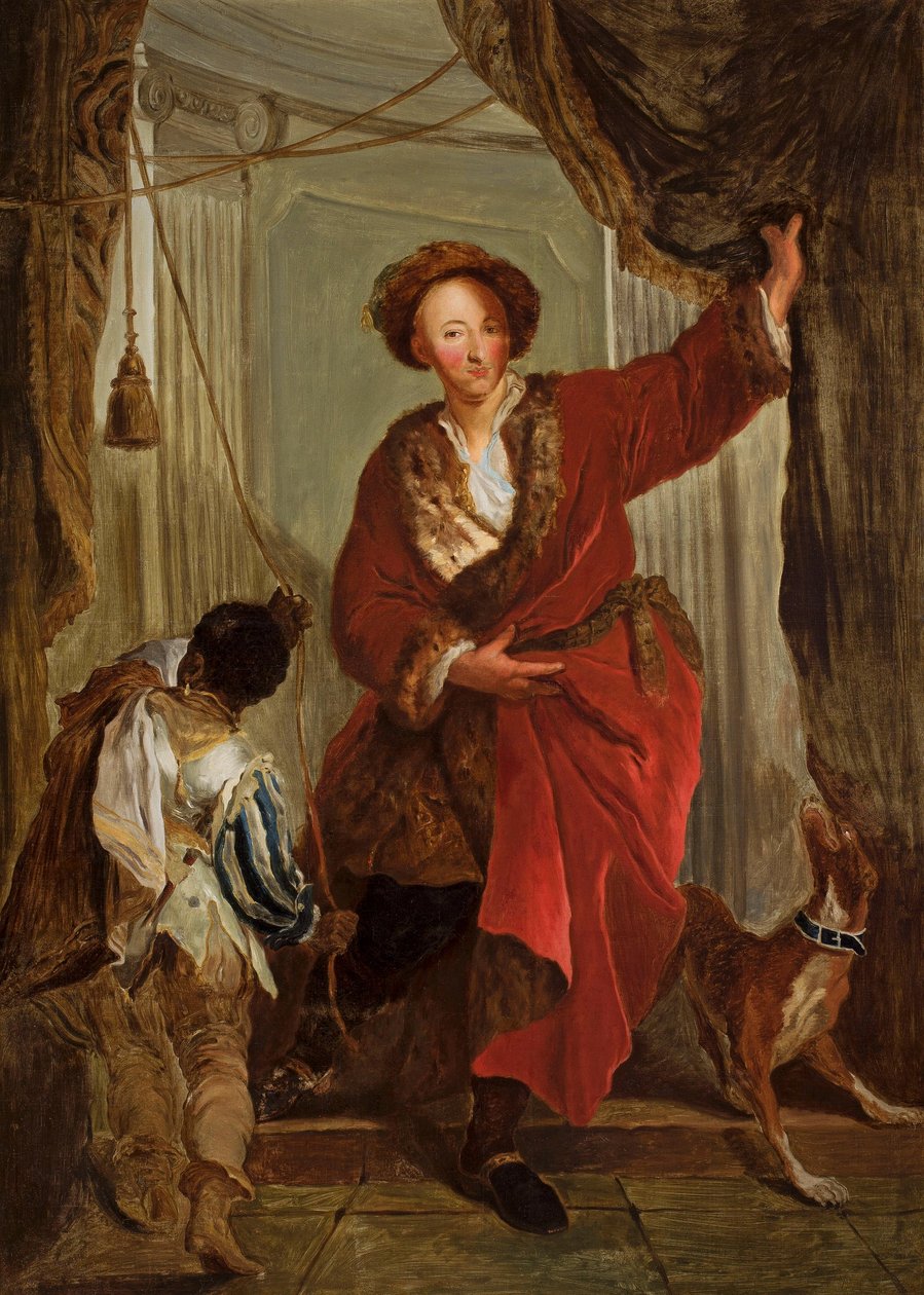 Porträtt av Friedrich Ernst von Knyphausen (1678-1731) av Antoine Pesne