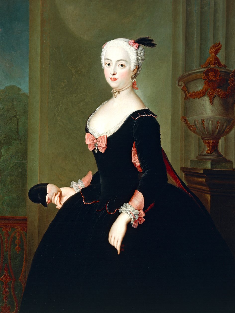 Porträtt av Louisa Ulrika av Preussen (Berlin av Antoine Pesne