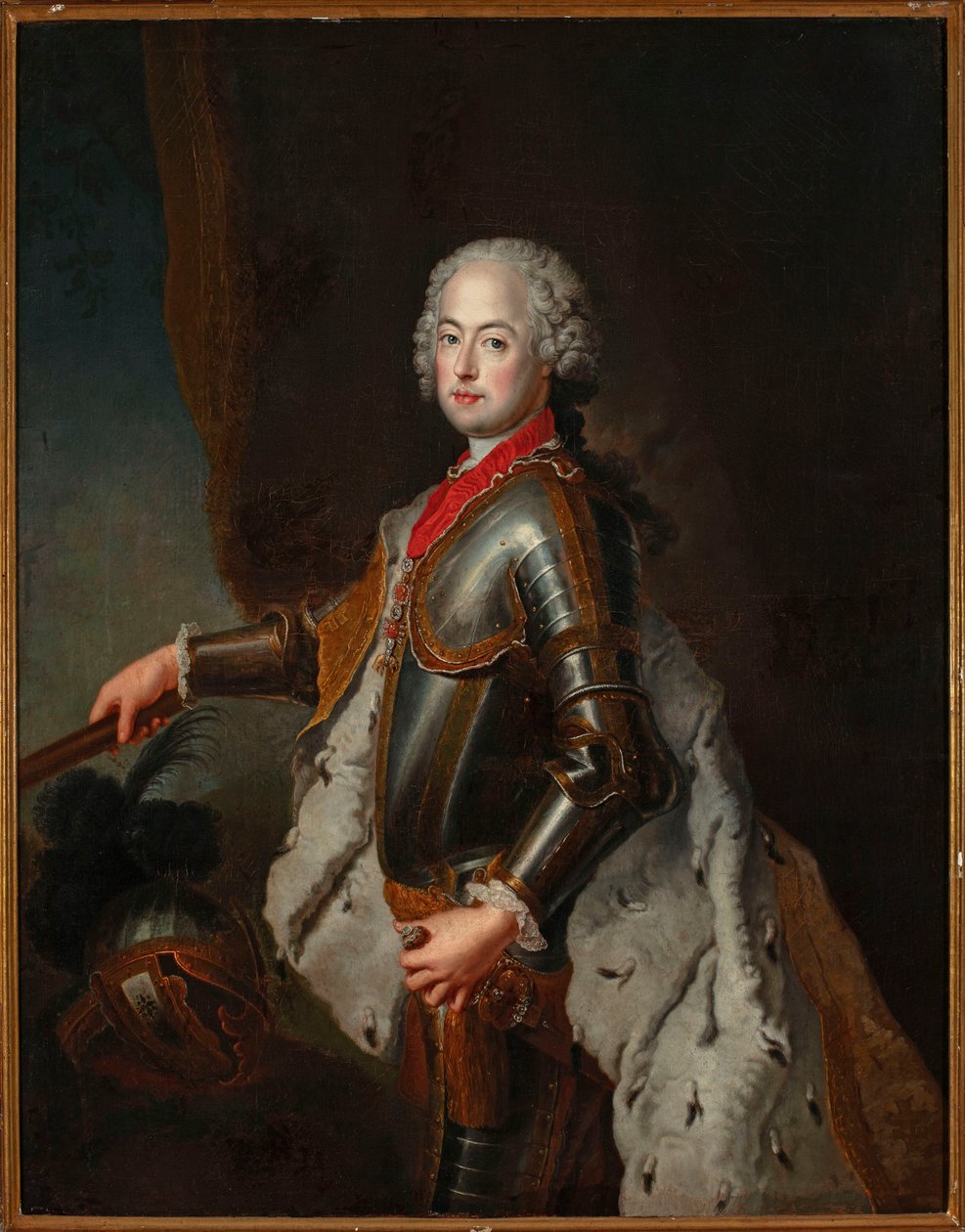 Porträtt av Karl Alexander av Lothringen (1712-1780) av Antoine Pesne
