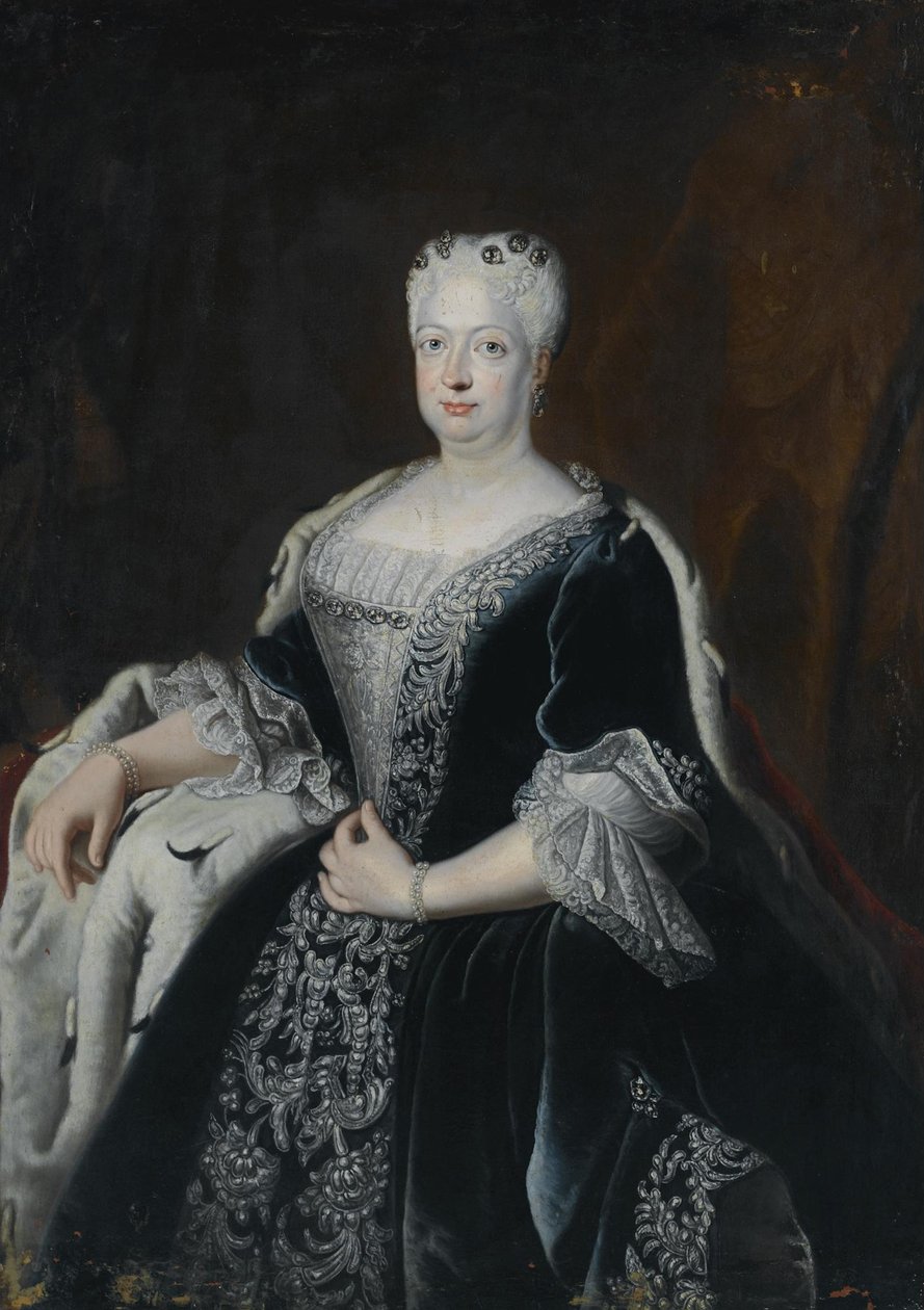 Sophia Dorothea av Hannover 1687-1757, drottninggemål i Preussen av Antoine Pesne School