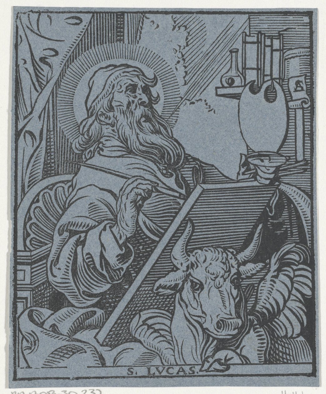 Evangelisten Lukas De fyra evangelisterna (serietitel) av Antoine Sallaert