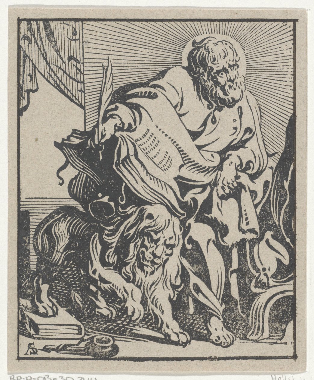 Markera evangelisten De fyra evangelisterna (serietitel) av Antoine Sallaert