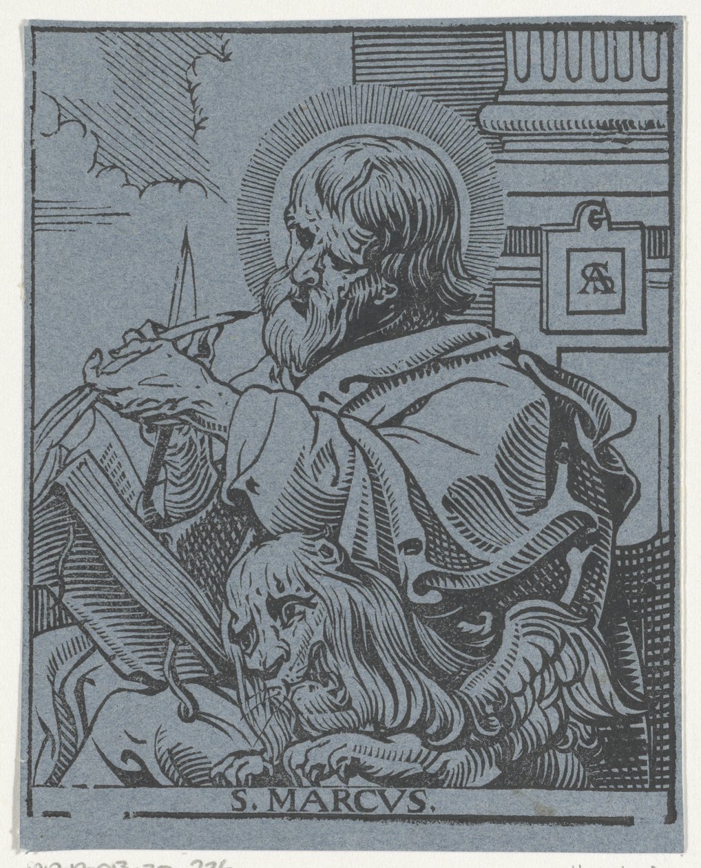 Markera evangelisten De fyra evangelisterna (serietitel) av Antoine Sallaert
