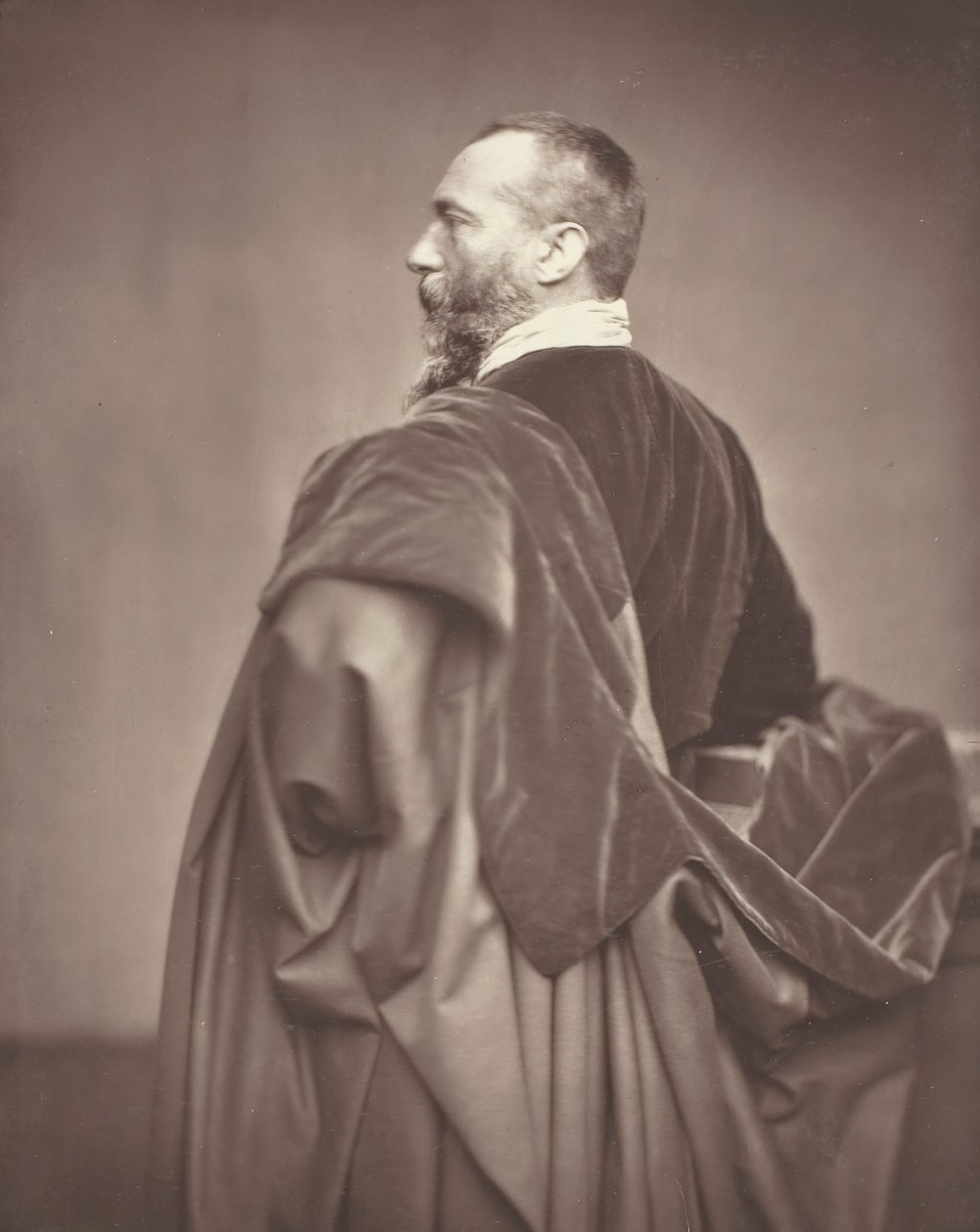 Jean-Baptiste Alphonse Karr fransk kritiker, journalist och romanförfattare, 1808-1890, ca. 1876. av Antoine Samuel Adam Salomon