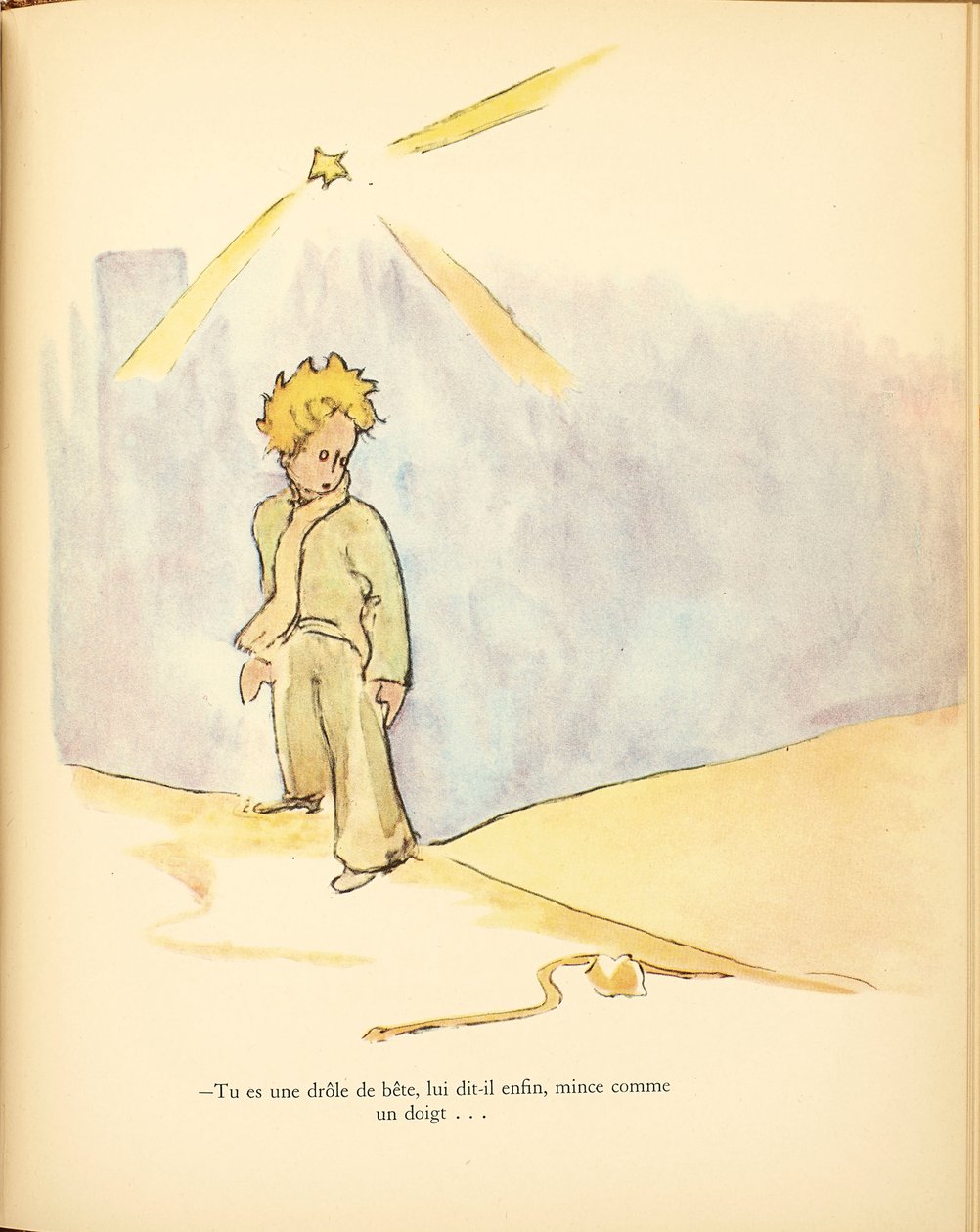 Den lille prinsen Le Petit Prince, 1942-1943. av Antoine de Saint Exupéry