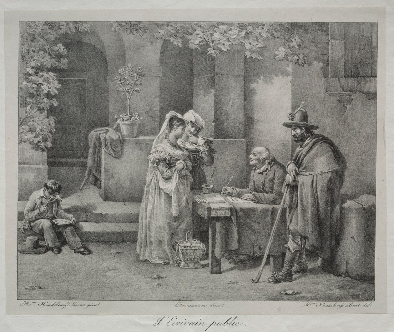 Den offentliga författaren. av Antoinette Cecile Hortense Lescot Haudebourt