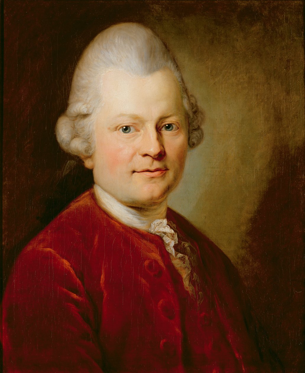 Gotthold Ephraim Lessing, ca 1771 av Anton Graff