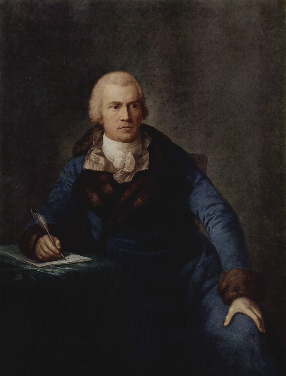 Porträtt av en man av Anton Graff