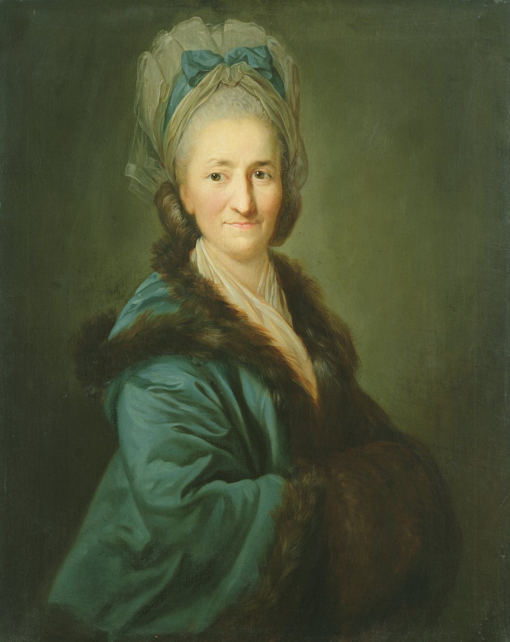 Porträtt av en gammal kvinna, 1780 av Anton Graff