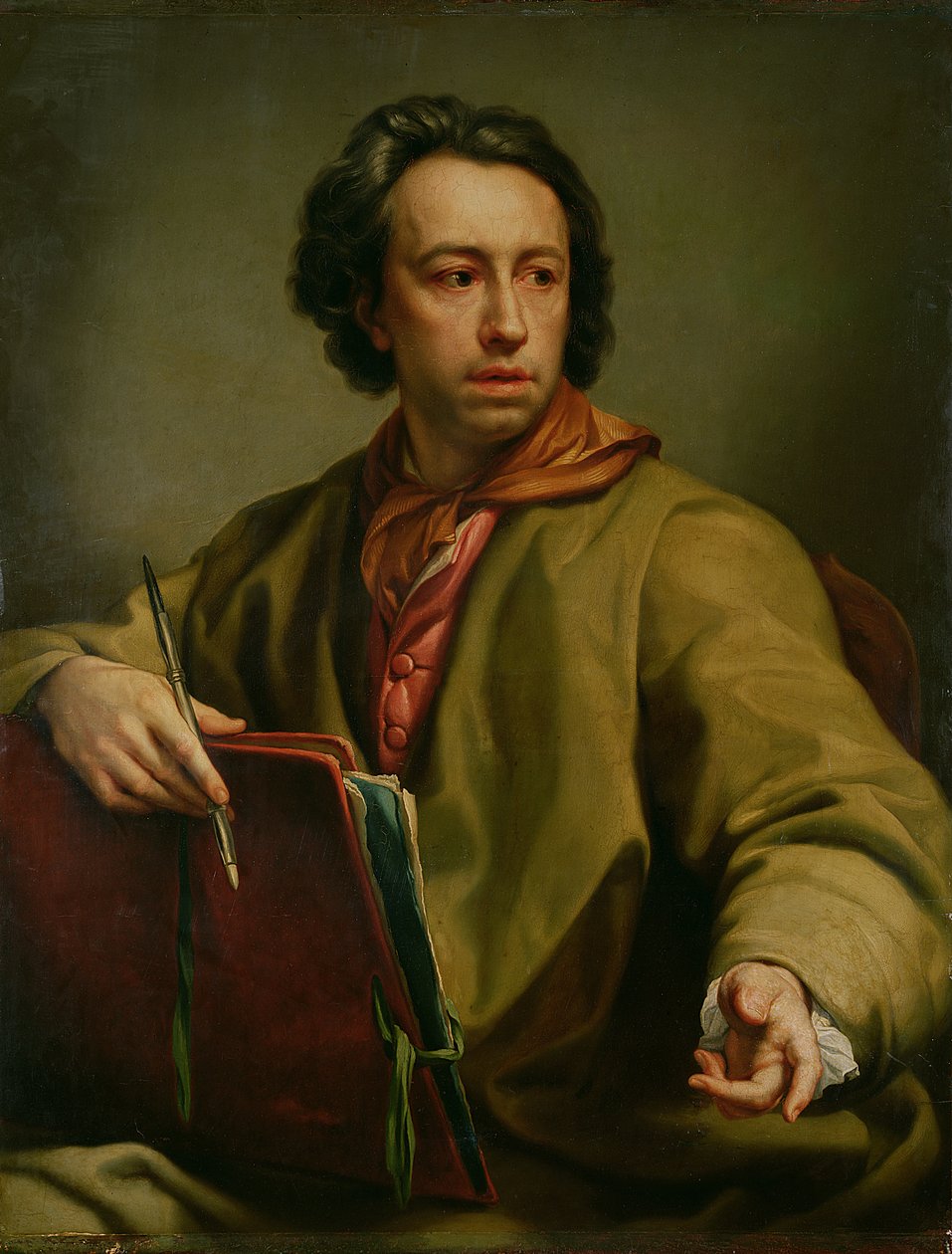 Självporträtt av Anton Raphael Mengs