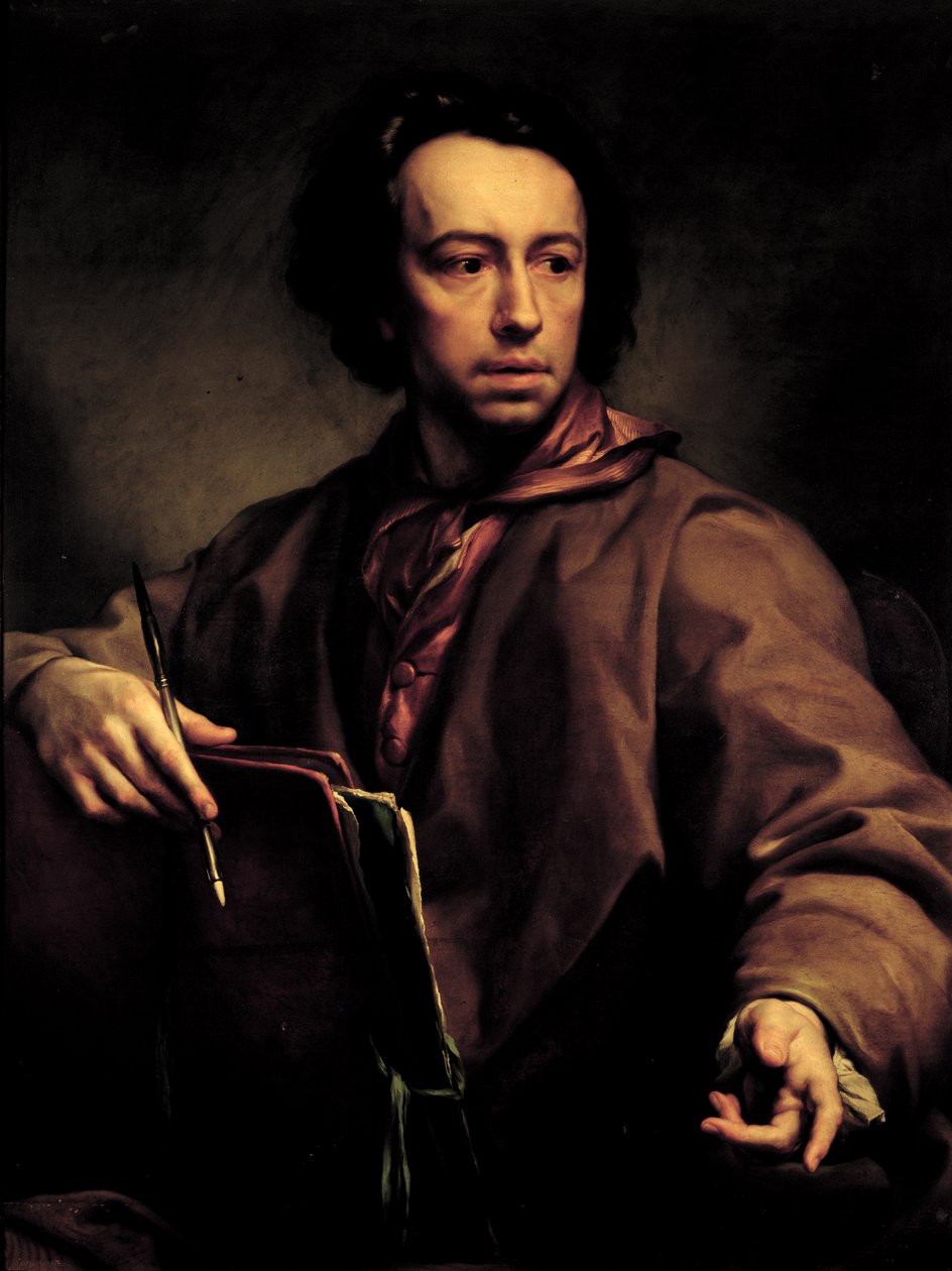 Självporträtt, 1773 av Anton Raphael Mengs