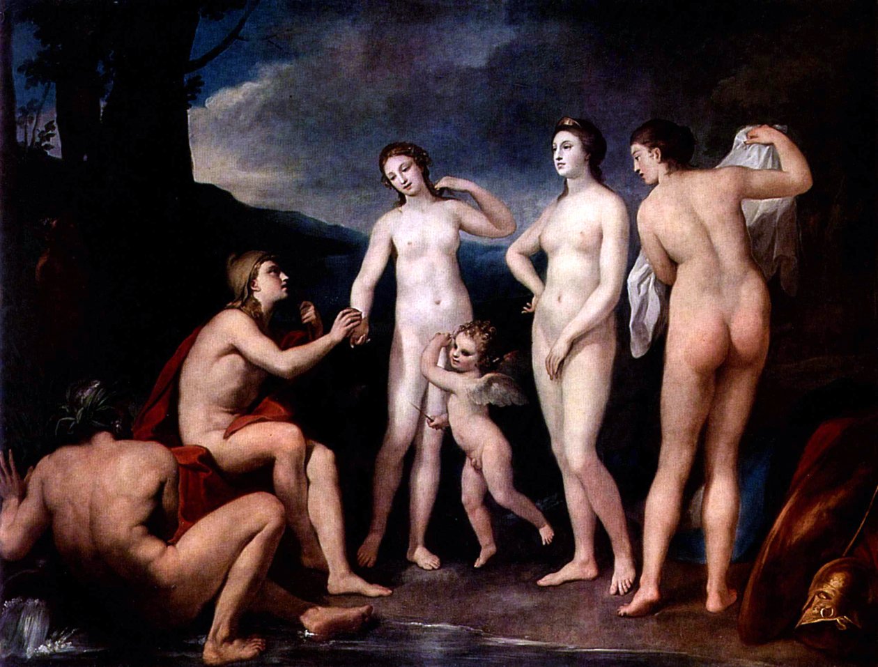 Domen i Paris av Anton Raphael Mengs