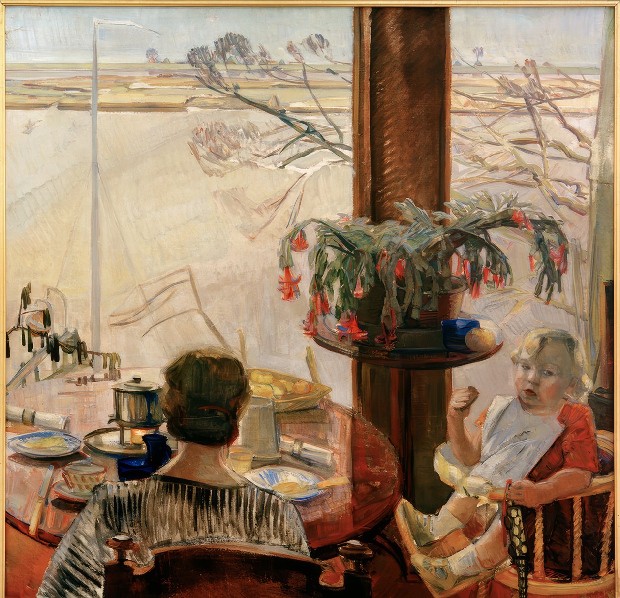 På terrassen av Anton Albers d. J.