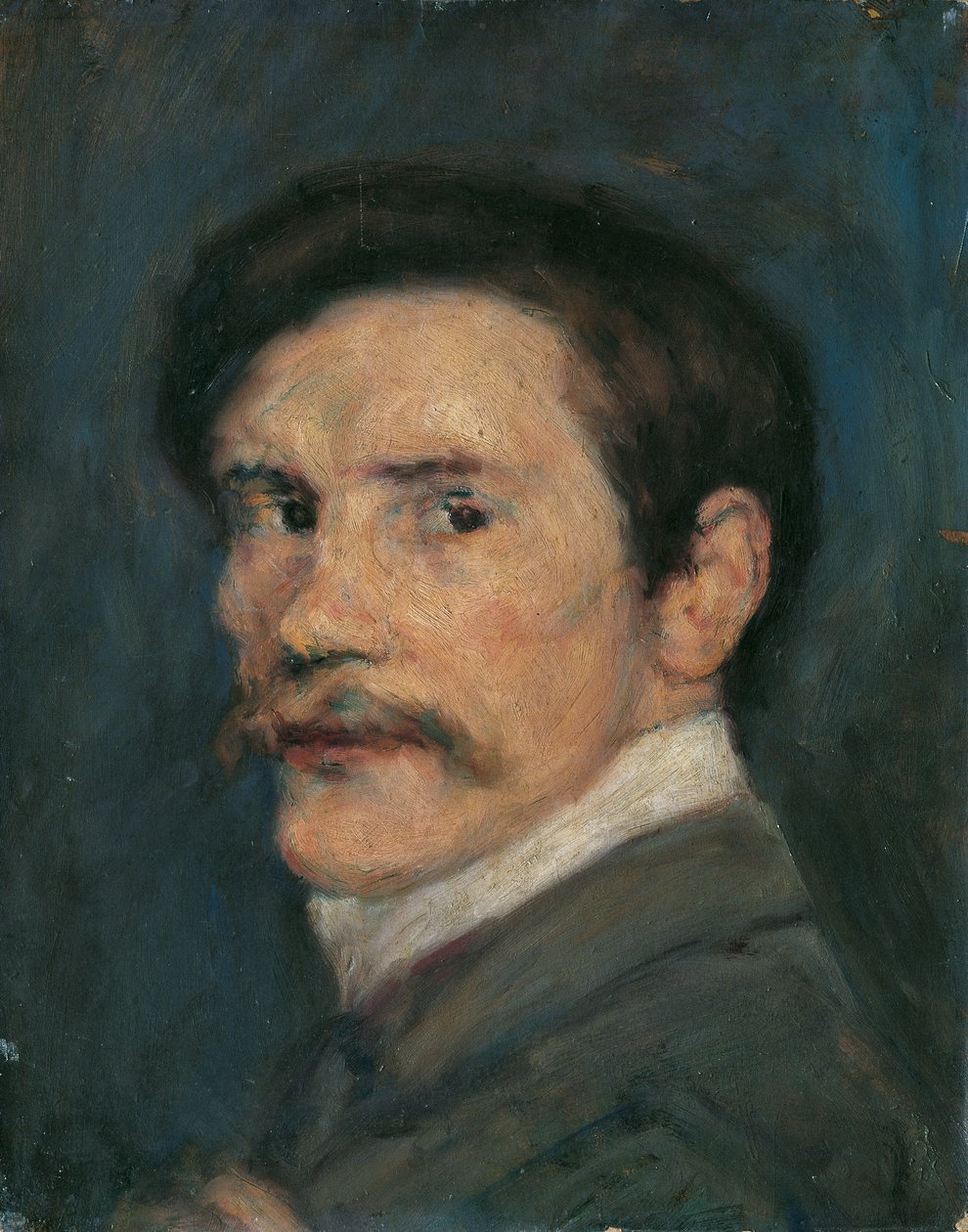 självporträtt av Anton Arpad Schuster