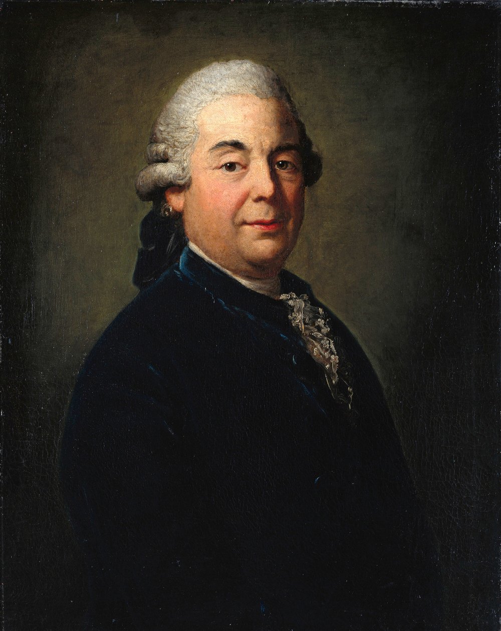 Porträtt av Bautzens borgmästare Gottlob August Hering av Anton Graff