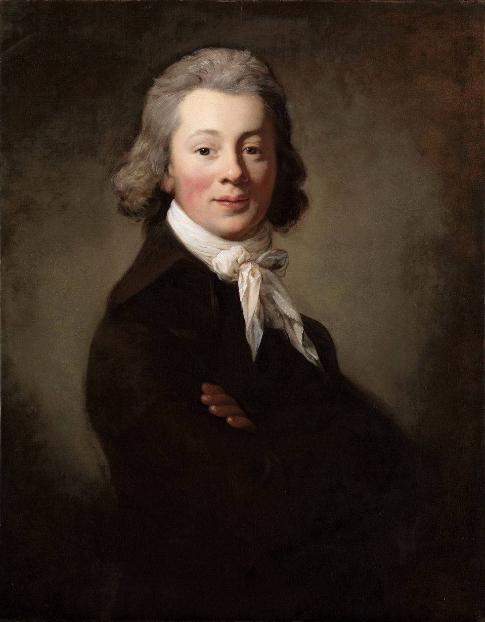 Porträtt av Friedrich Gottlob Benno von Heynitz av Anton Graff