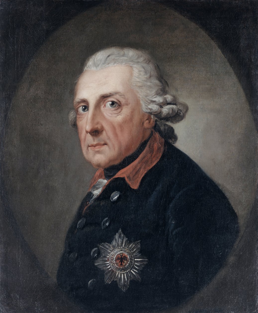 Fredrik den store av Anton Graff