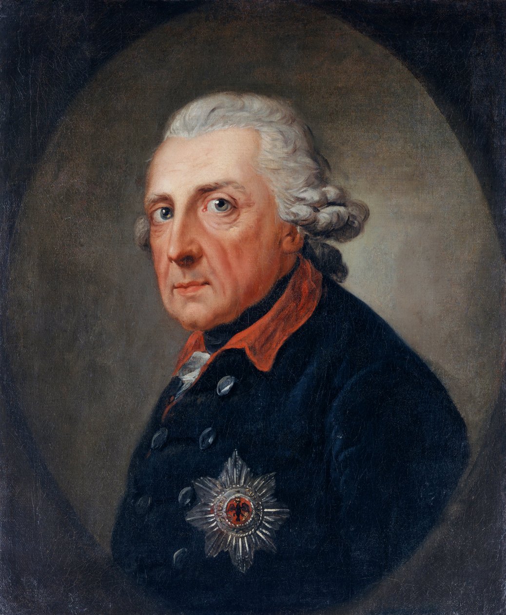 Fredrik den store av Anton Graff
