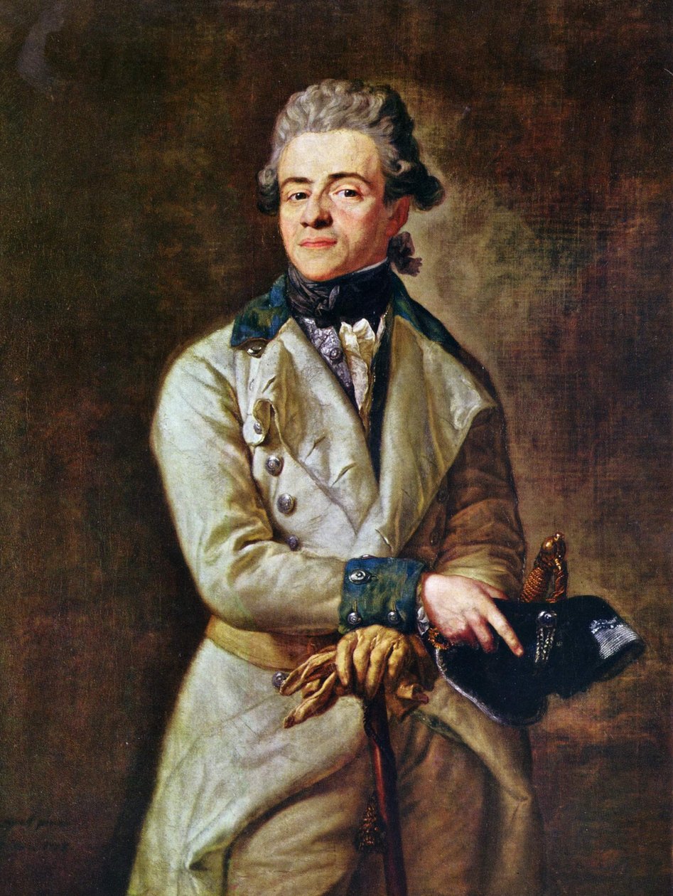 Tyska: Henrik XIII Greve Reuss Porträtt av arvprinsen Henrik XIII av Anton Graff