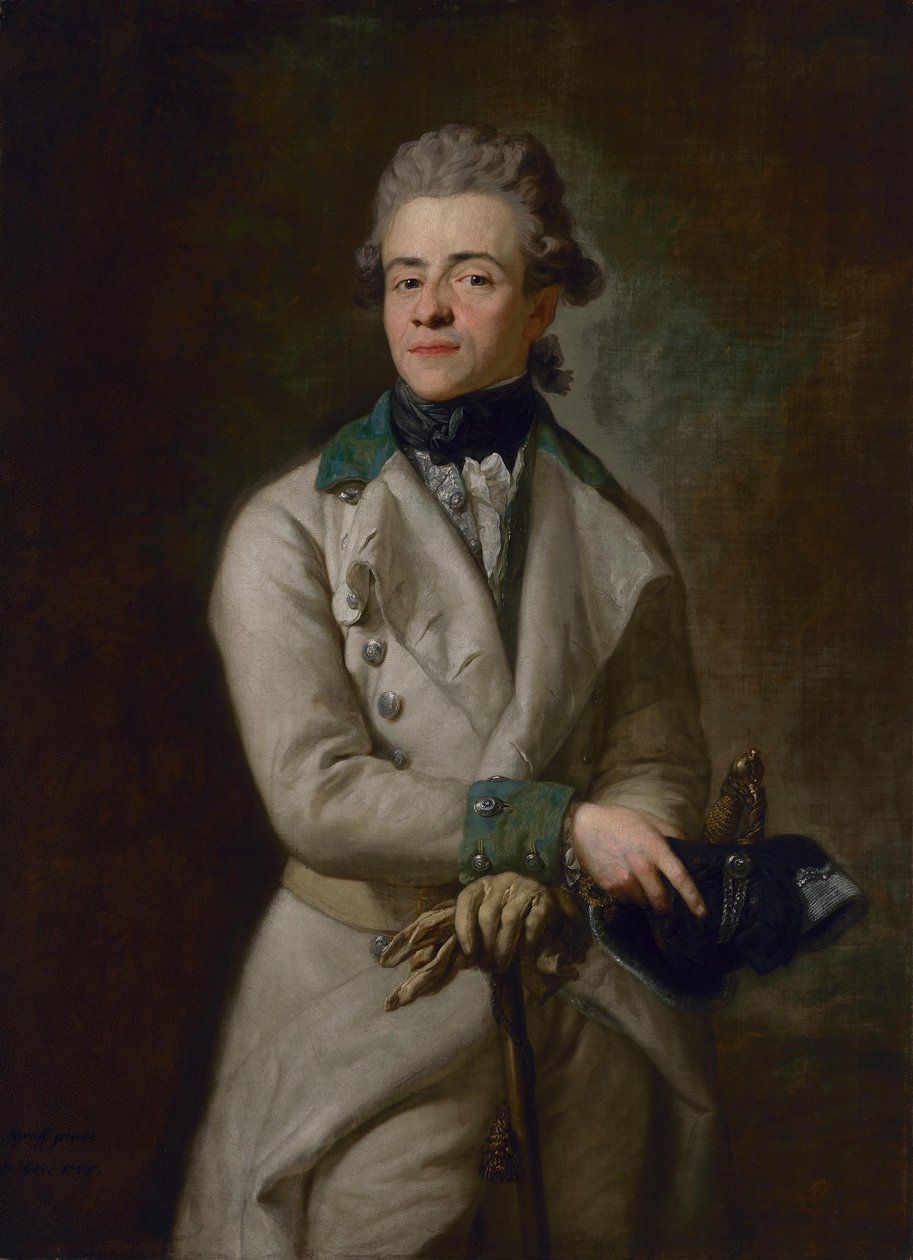 Heinrich XIII, greve av Reuss av Anton Graff