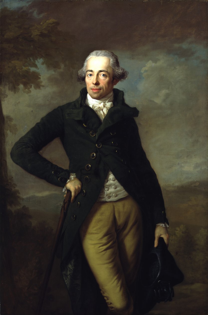 Henrik XIV Reuss Äldre Linje (1749-1799) av Anton Graff