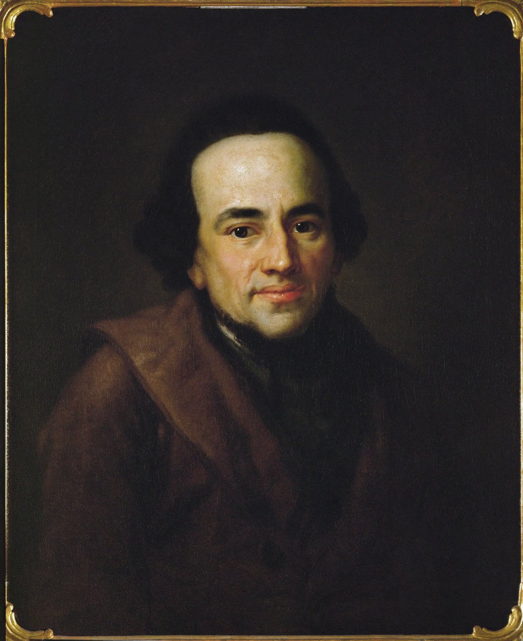 Moses Mendelssohn, tysk filosof (olja på duk) av Anton Graff