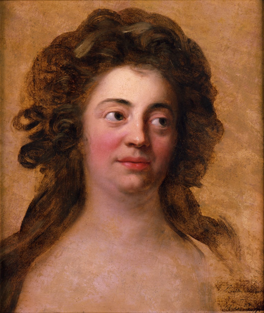 Porträtt av Dorothea Schlegel av Anton Graff